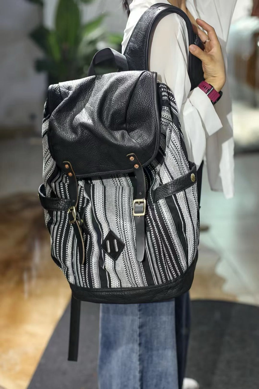 Rustic Range Wool Pattern Backpack