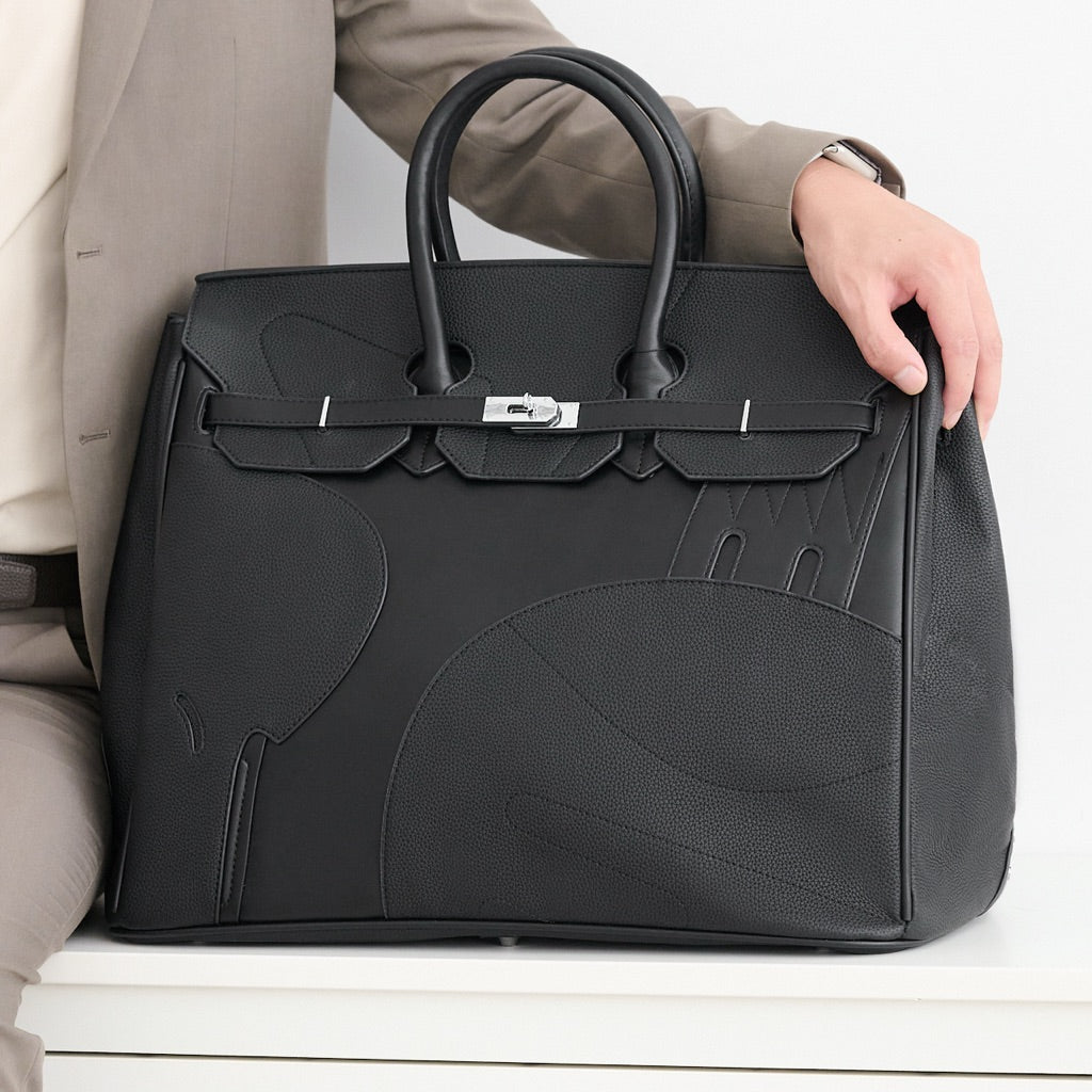 Voyager Leather Weekender – Full-Grain Travel Bag