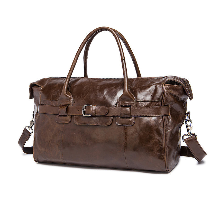 Full Grain Leather Travel Bag
