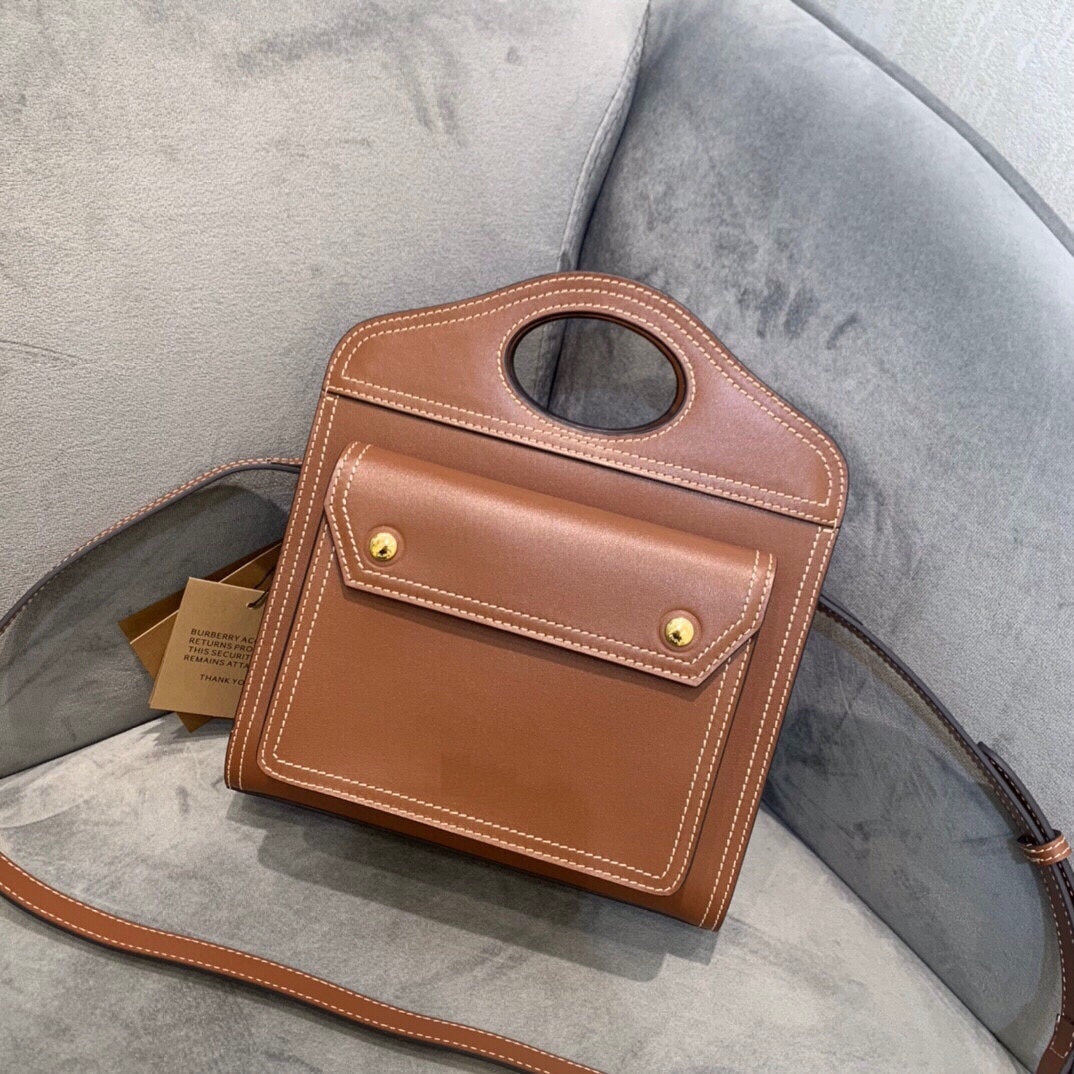 Leather Saddle Bag