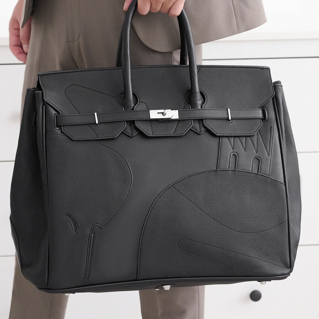 Voyager Leather Weekender – Full-Grain Travel Bag