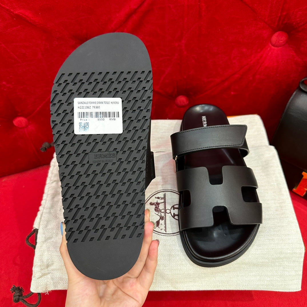 Cowhide Leather Sandals