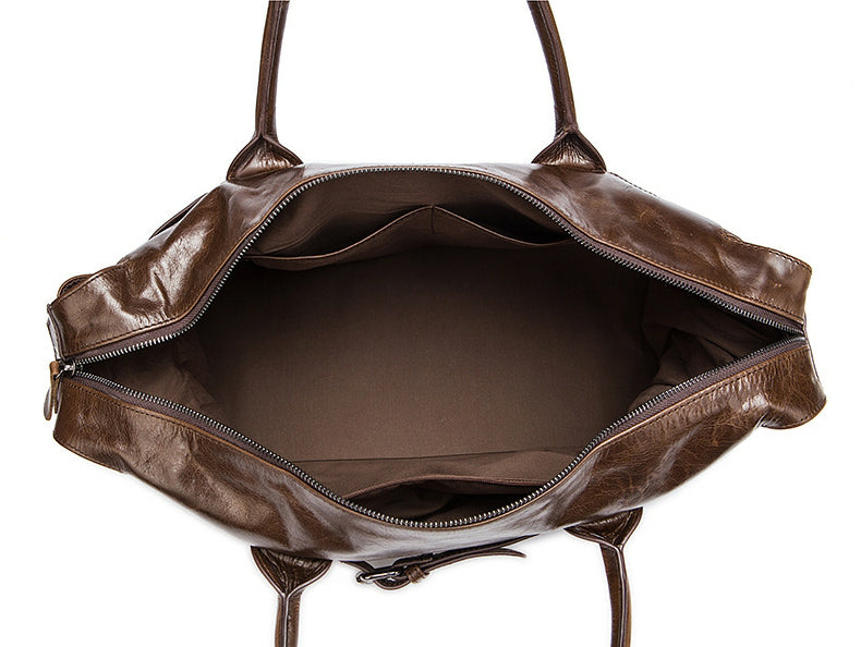 Full Grain Leather Travel Bag
