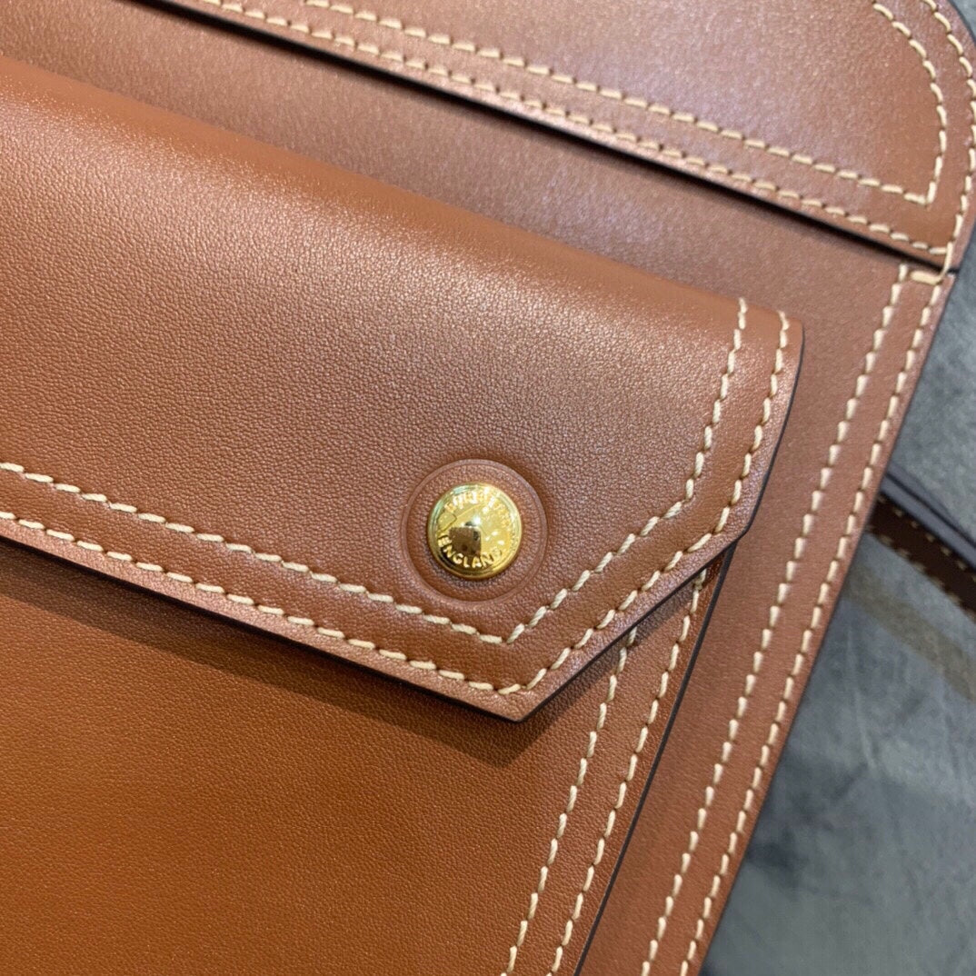 Leather Saddle Bag