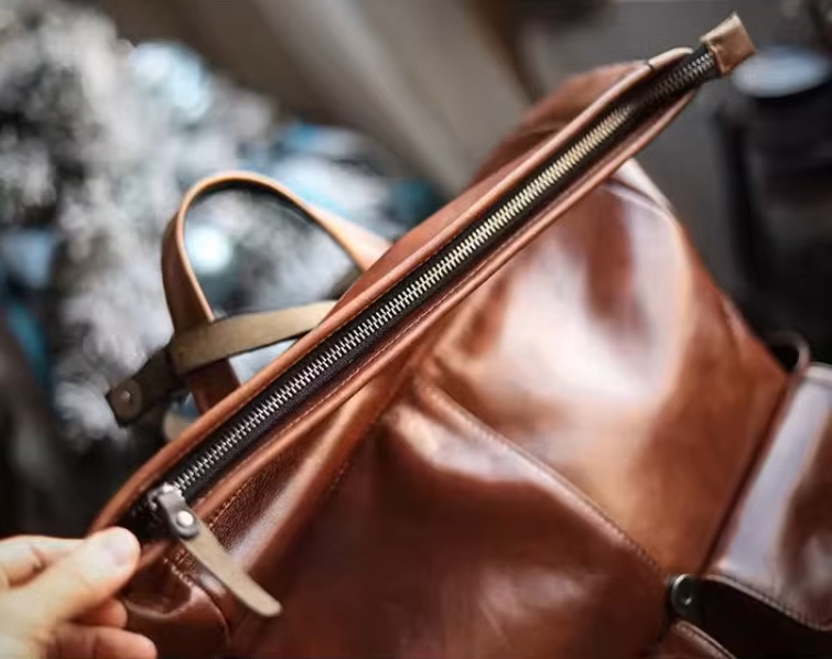 Vintage Craft Genuine Leather Travel Backpack