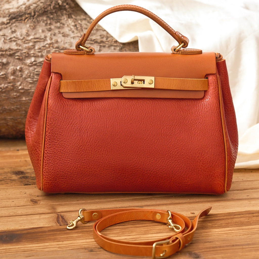 Vintage Revival Leather -Bag