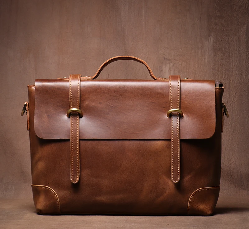 Vintage Leather Briefcase