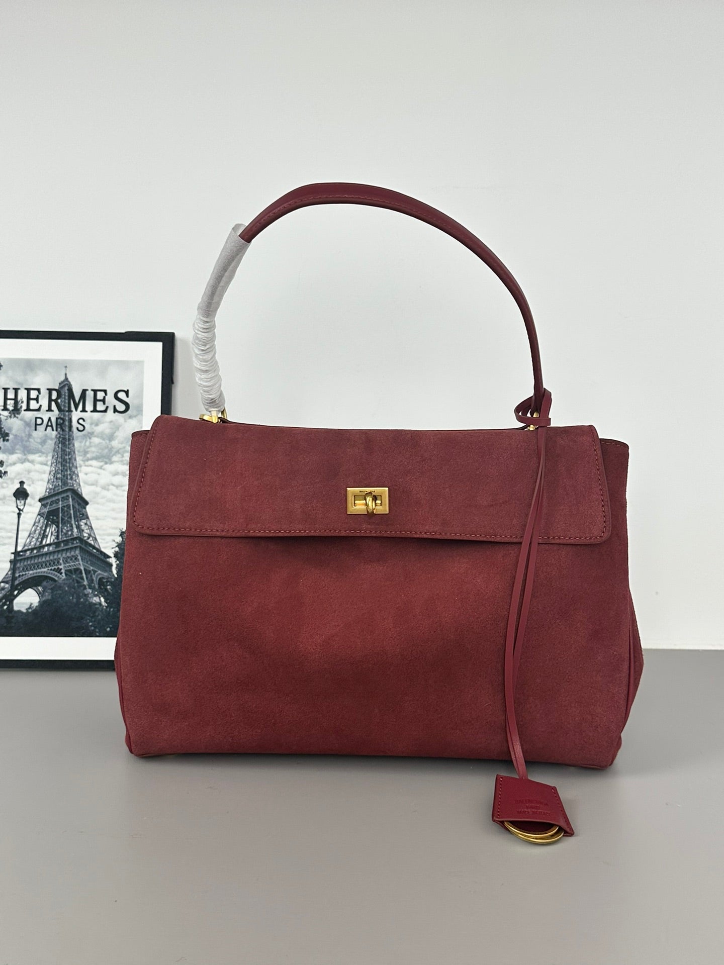 Suede Elegance Shoulder Bag