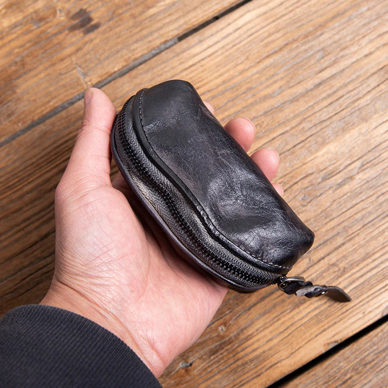 Cowhide Leather Key Case