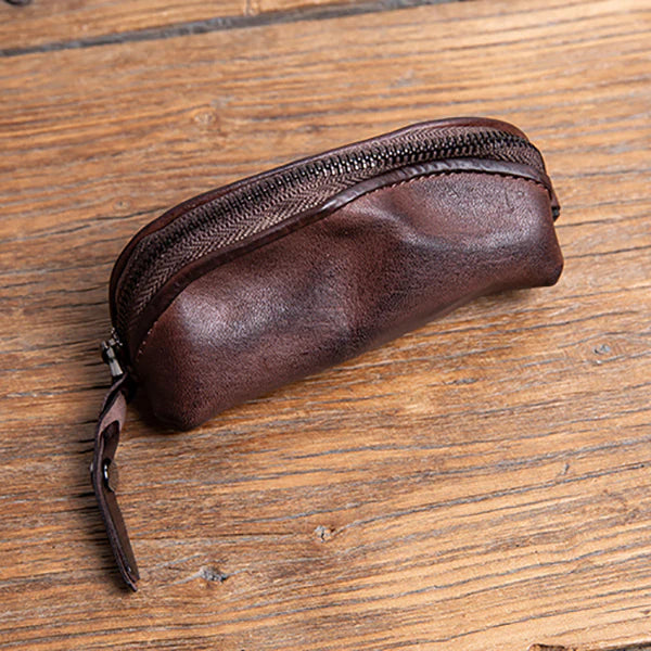 Cowhide Leather Key Case