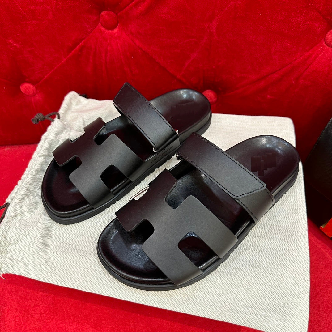 Cowhide Leather Sandals