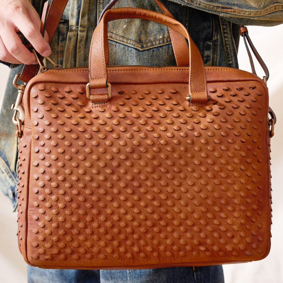 Cowhide Leather Work Bag