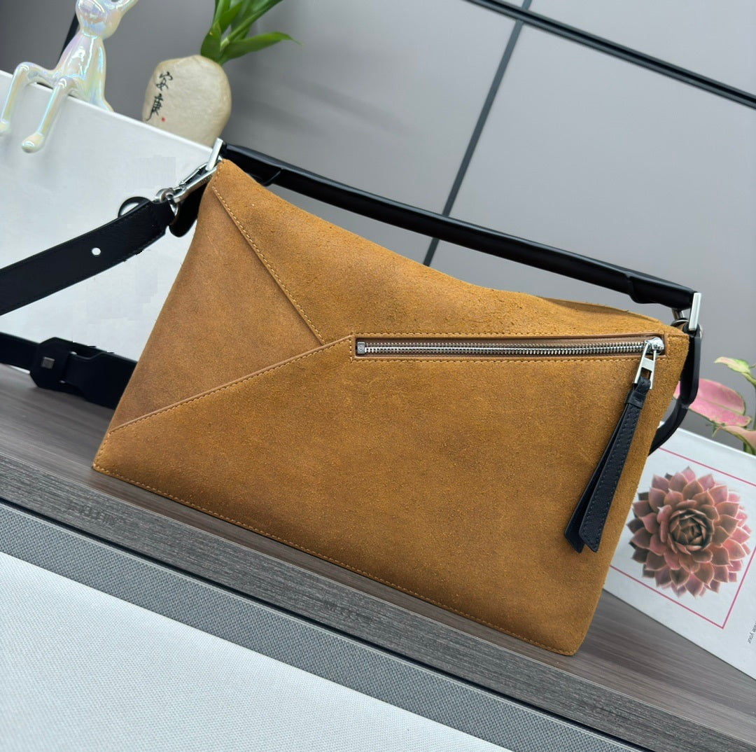 Suede Shoulder Bag