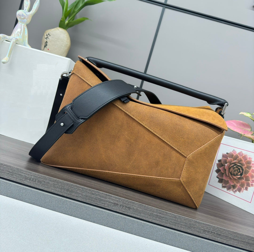 Suede Shoulder Bag