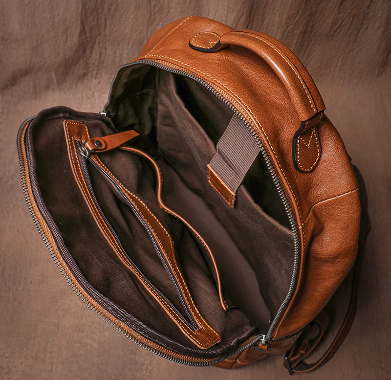 Heritage Leather Travel Backpack