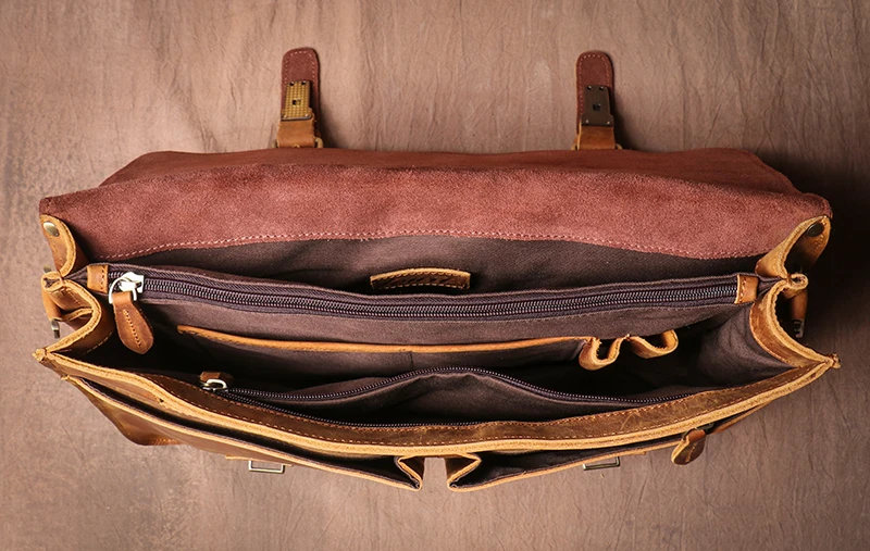 Heritage Leather Professional Briefcase