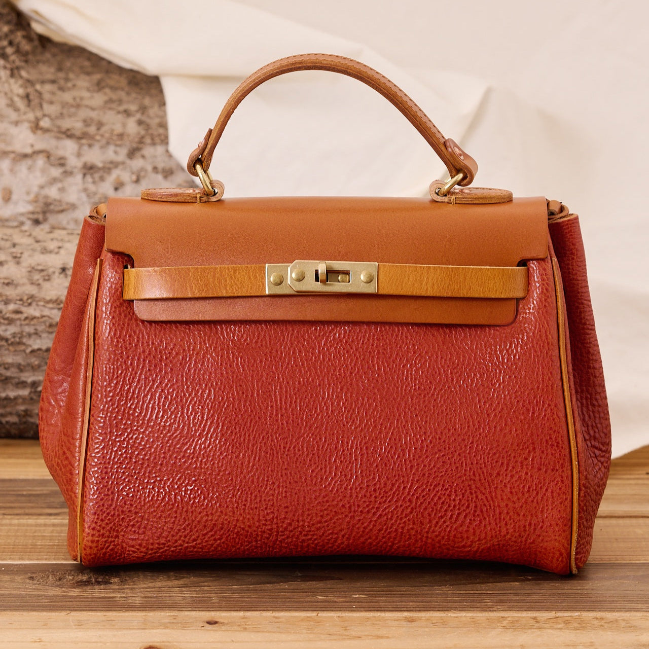 Vintage Revival Leather -Bag