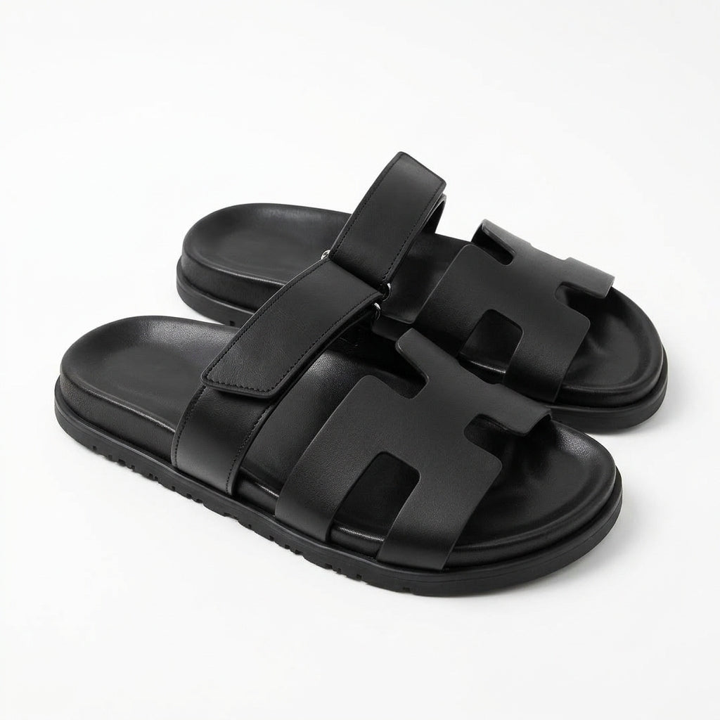 Cowhide leather sandals by Cortfashion