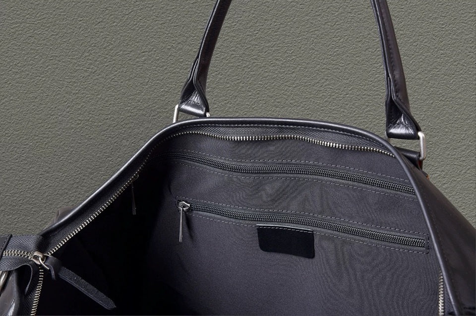 Classic Leather Weekender Bag