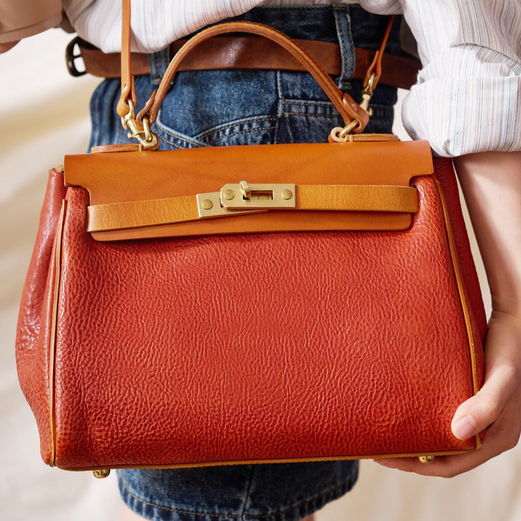 Vintage Revival Leather -Bag