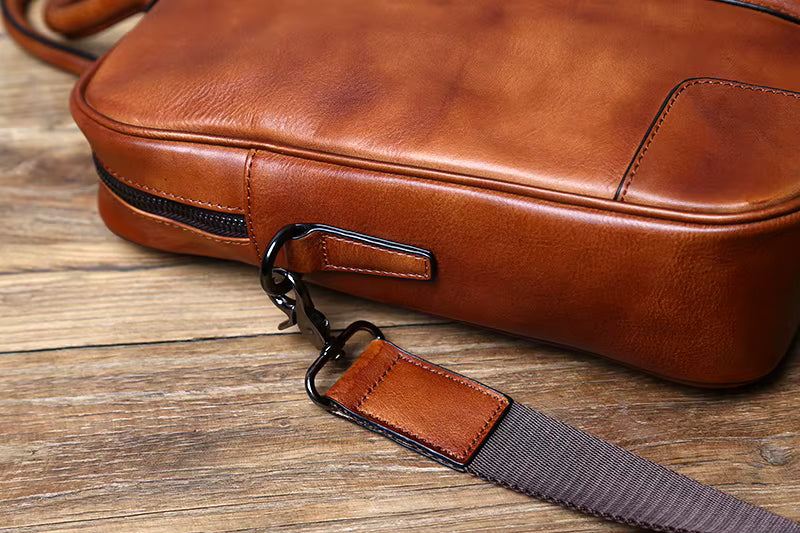 Urban Vintage Leather Briefcase