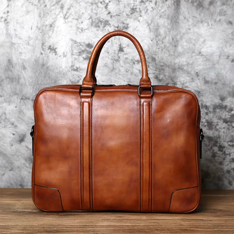 Urban Vintage Leather Briefcase