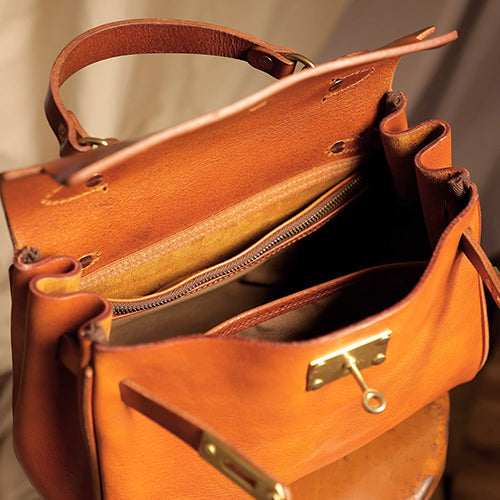 Vintage Revival Leather -Bag