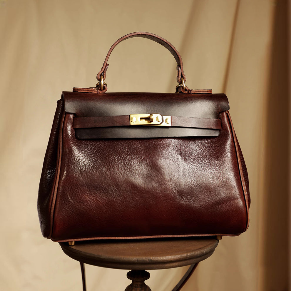 Vintage Revival Leather -Bag