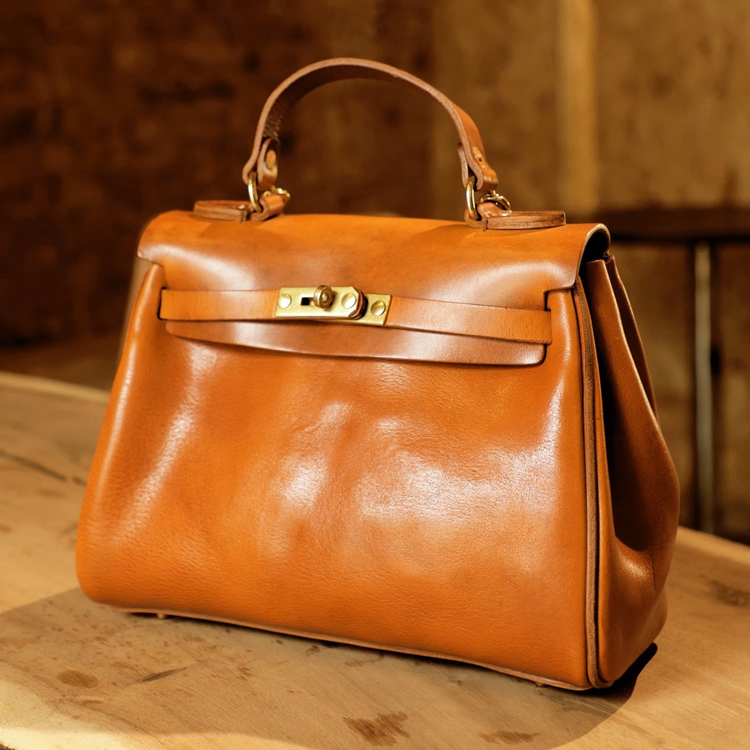 Vintage Revival Leather -Bag