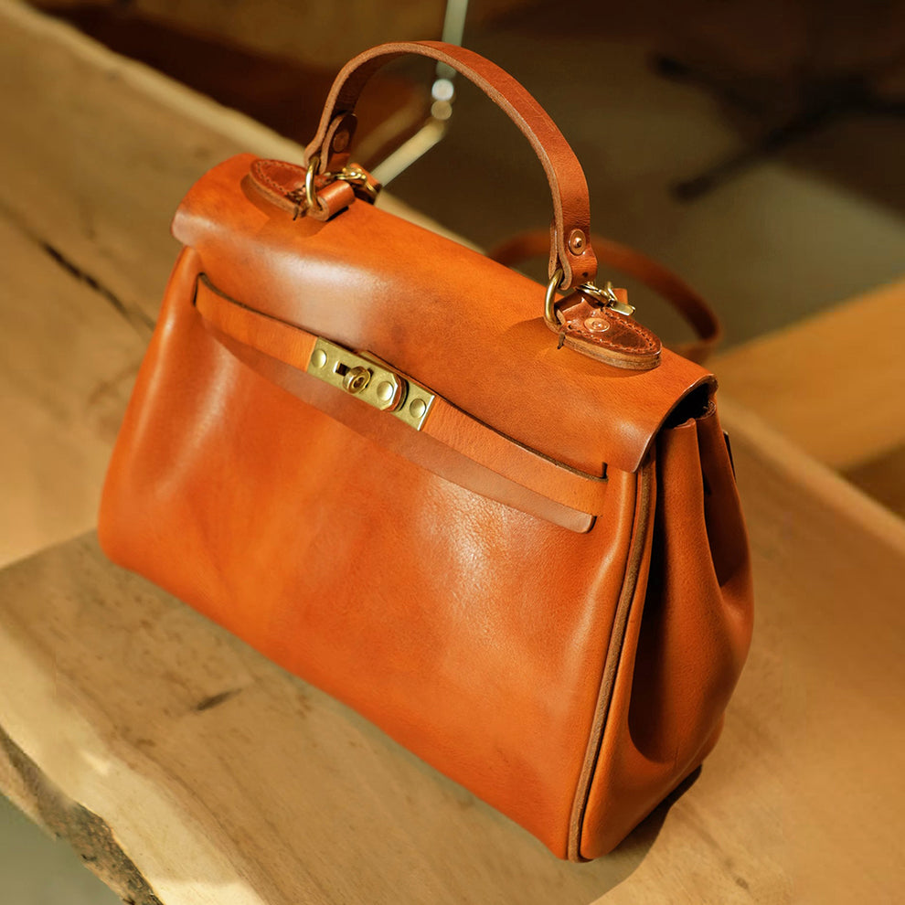 Vintage Revival Leather -Bag