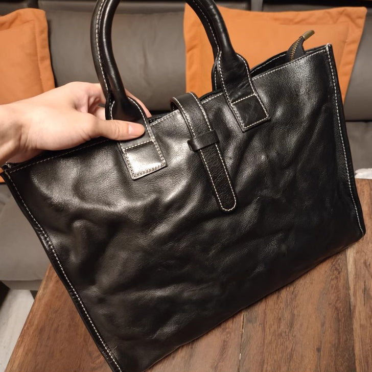 The Cort Executive Leather Briefcase