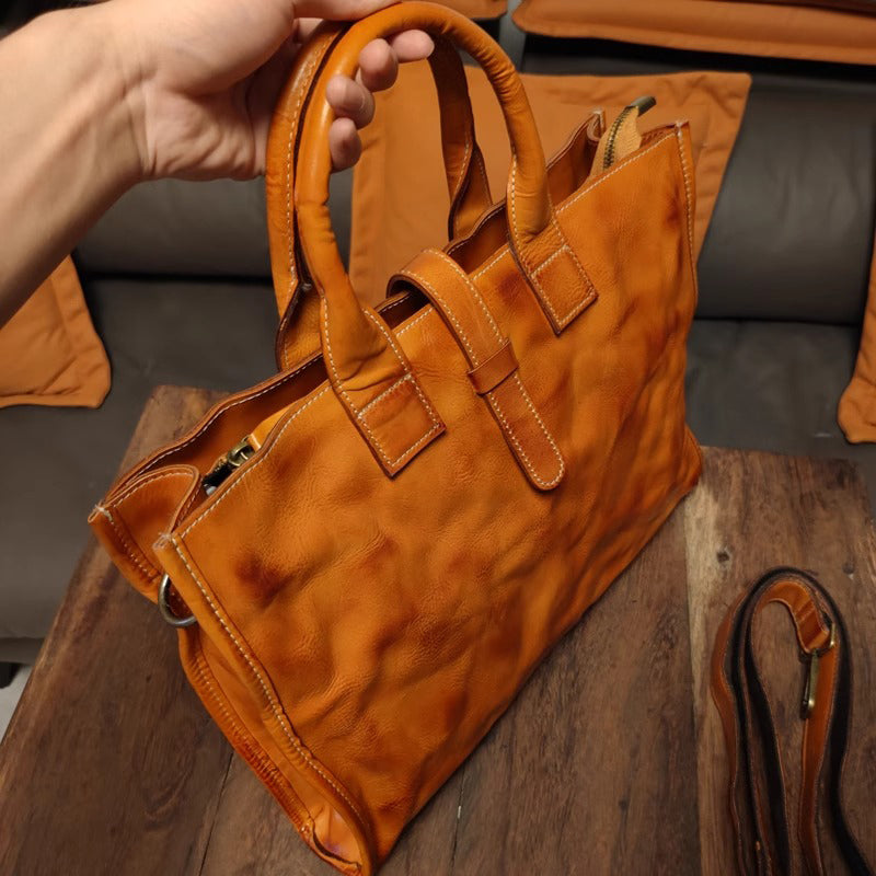 The Cort Executive Leather Briefcase