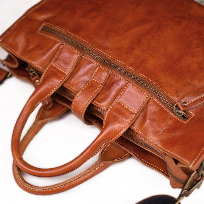 The Cort Executive Leather Briefcase