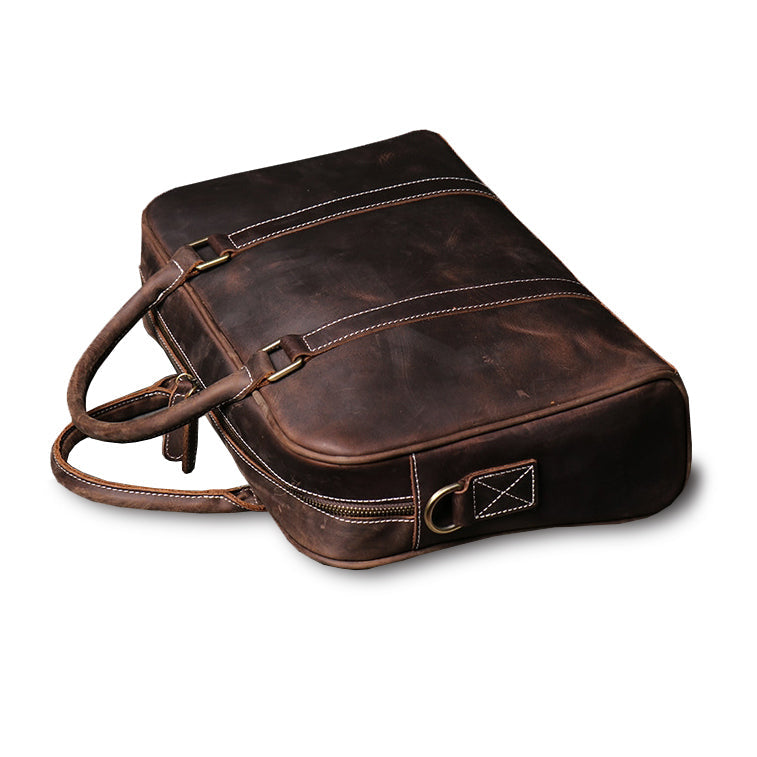 Prestige Full-Grain Leather Work Bag