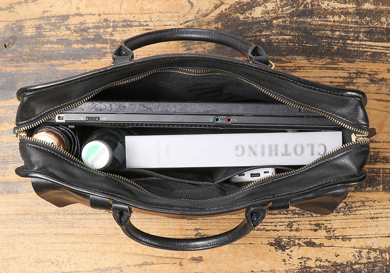 Leather Messenger Bag