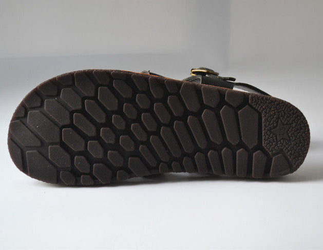 Vintage Woven Leather Sandals