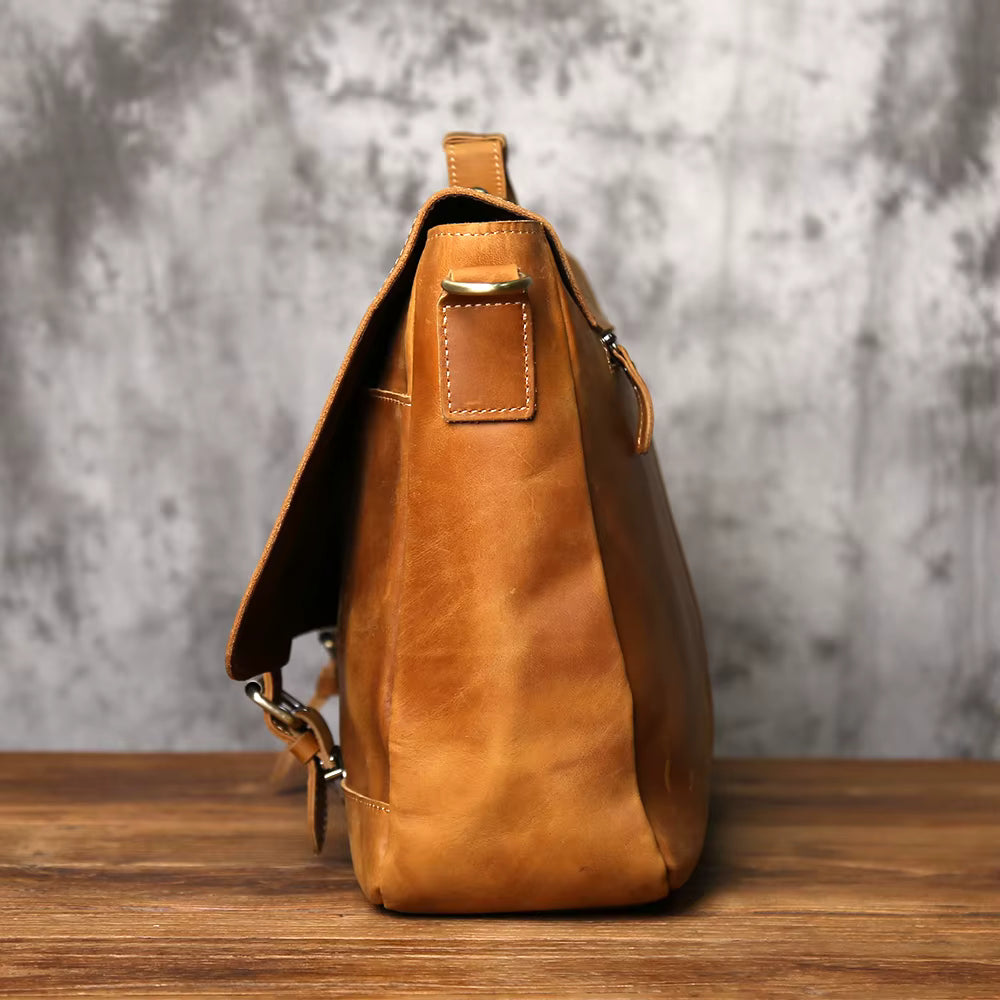 Heritage Classic Leather Briefcase