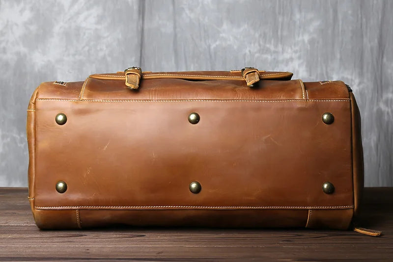 Voyager Leather Duffel Bag