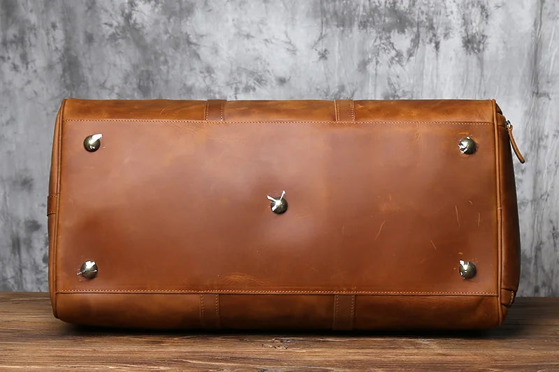 Nomad Leather Weekender Bag