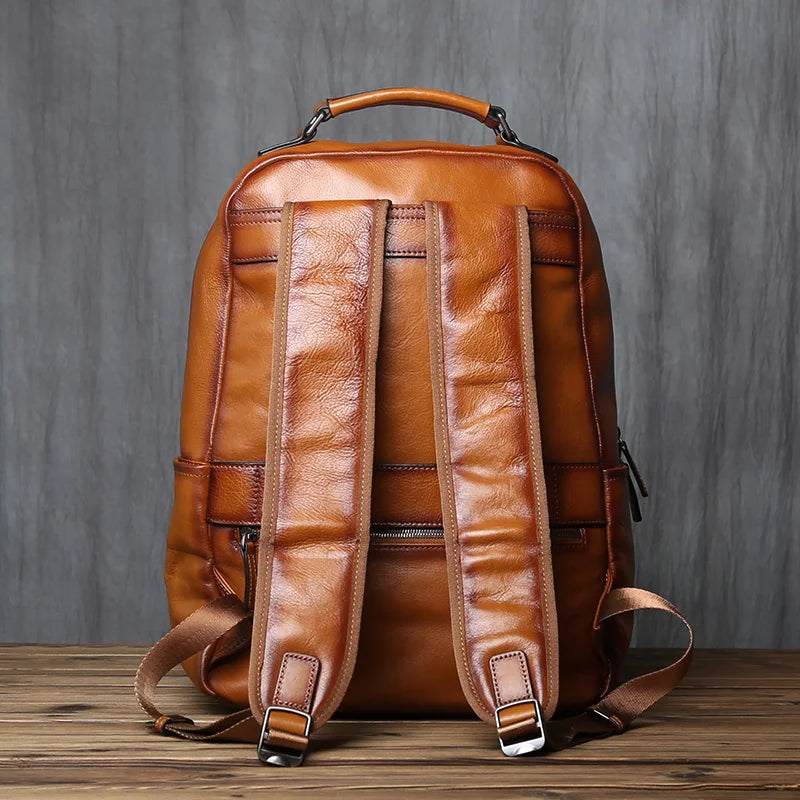 Vintage Heritage Leather Backpack