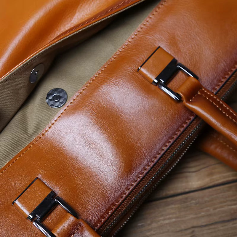 Regent Leather Briefcase