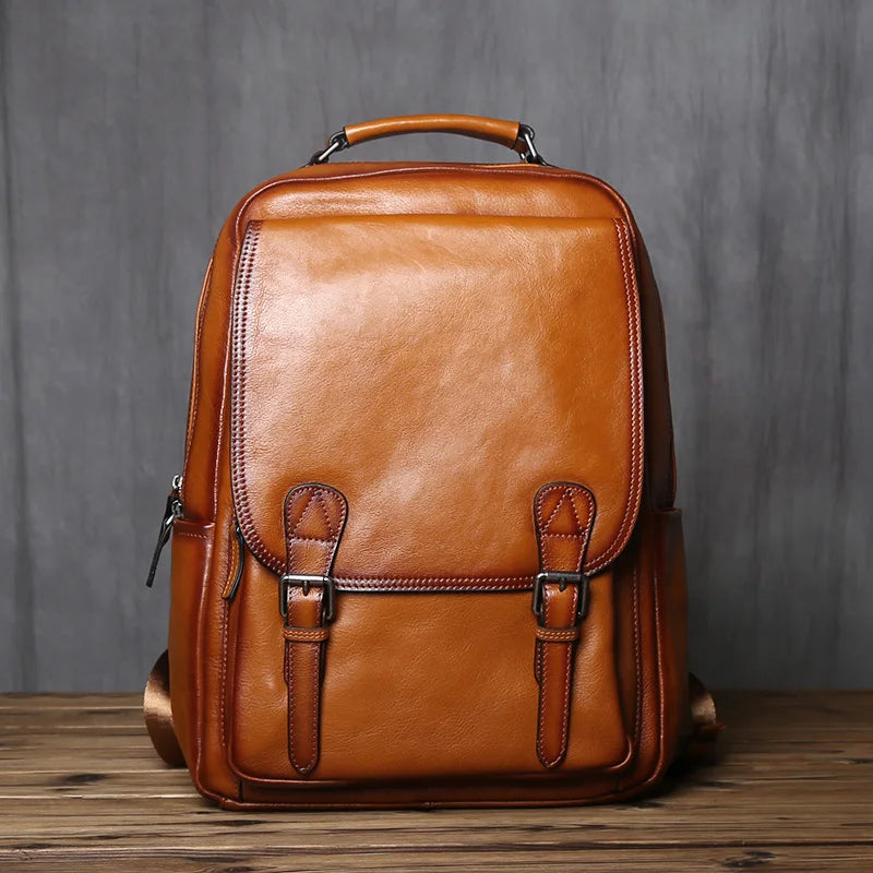 Vintage Heritage Leather Backpack