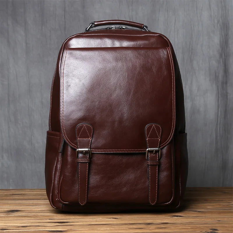 Vintage Heritage Leather Backpack