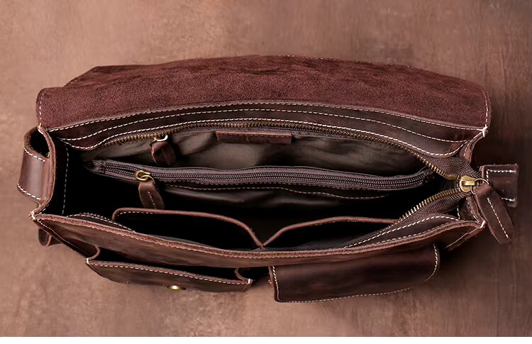 Classic Leather Satchel