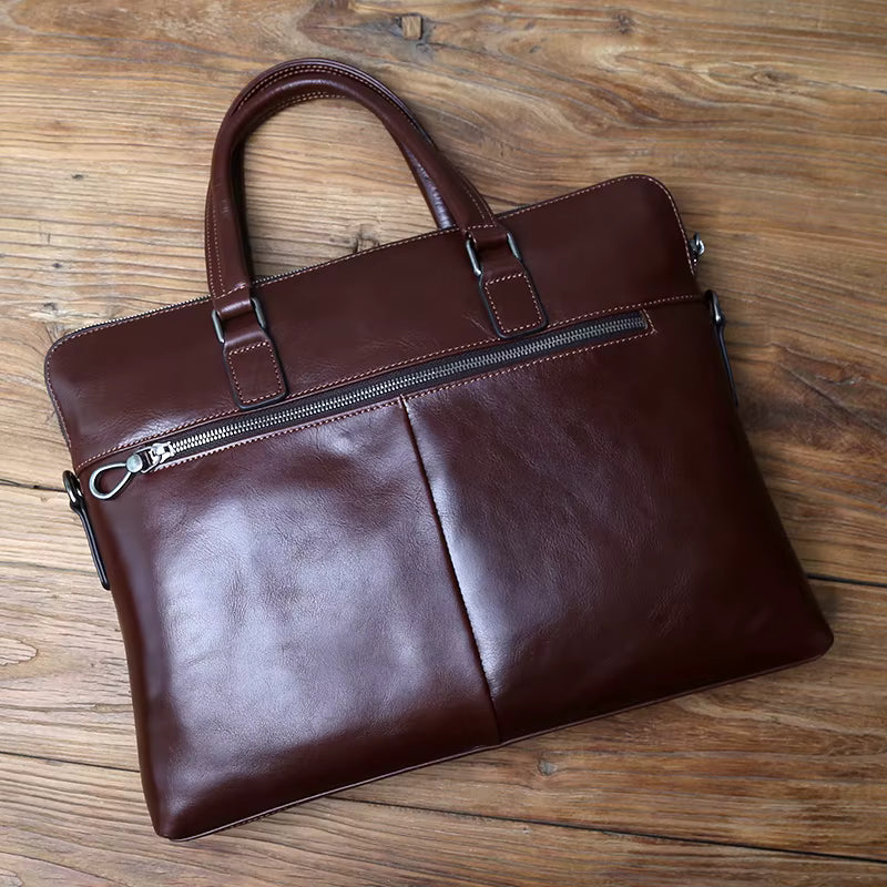 Regent Leather Briefcase