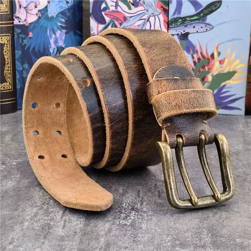 Heritage Classic Steel Frame Leather Belt