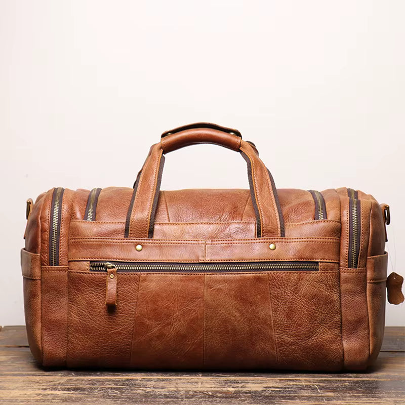 Vintage Full-Grain Weekender