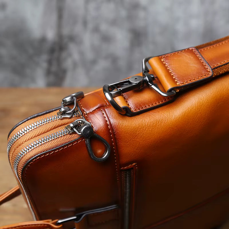 Regent Leather Briefcase