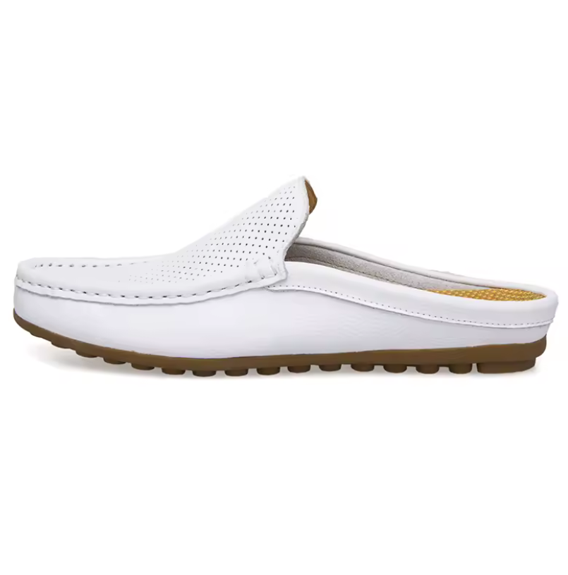 Venturo Genuine Leather Mule Loafer
