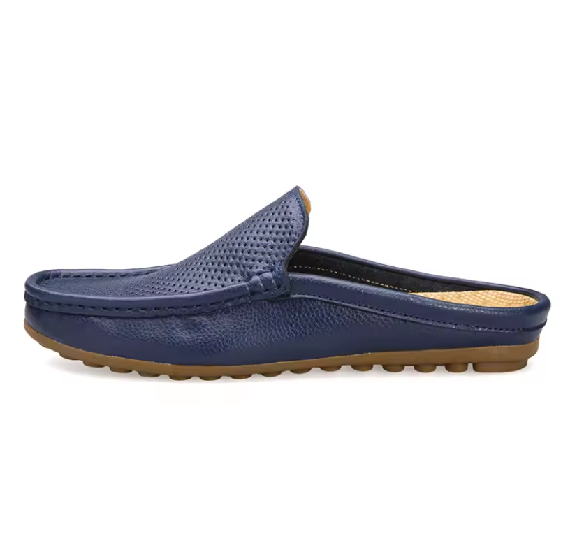 Venturo Genuine Leather Mule Loafer